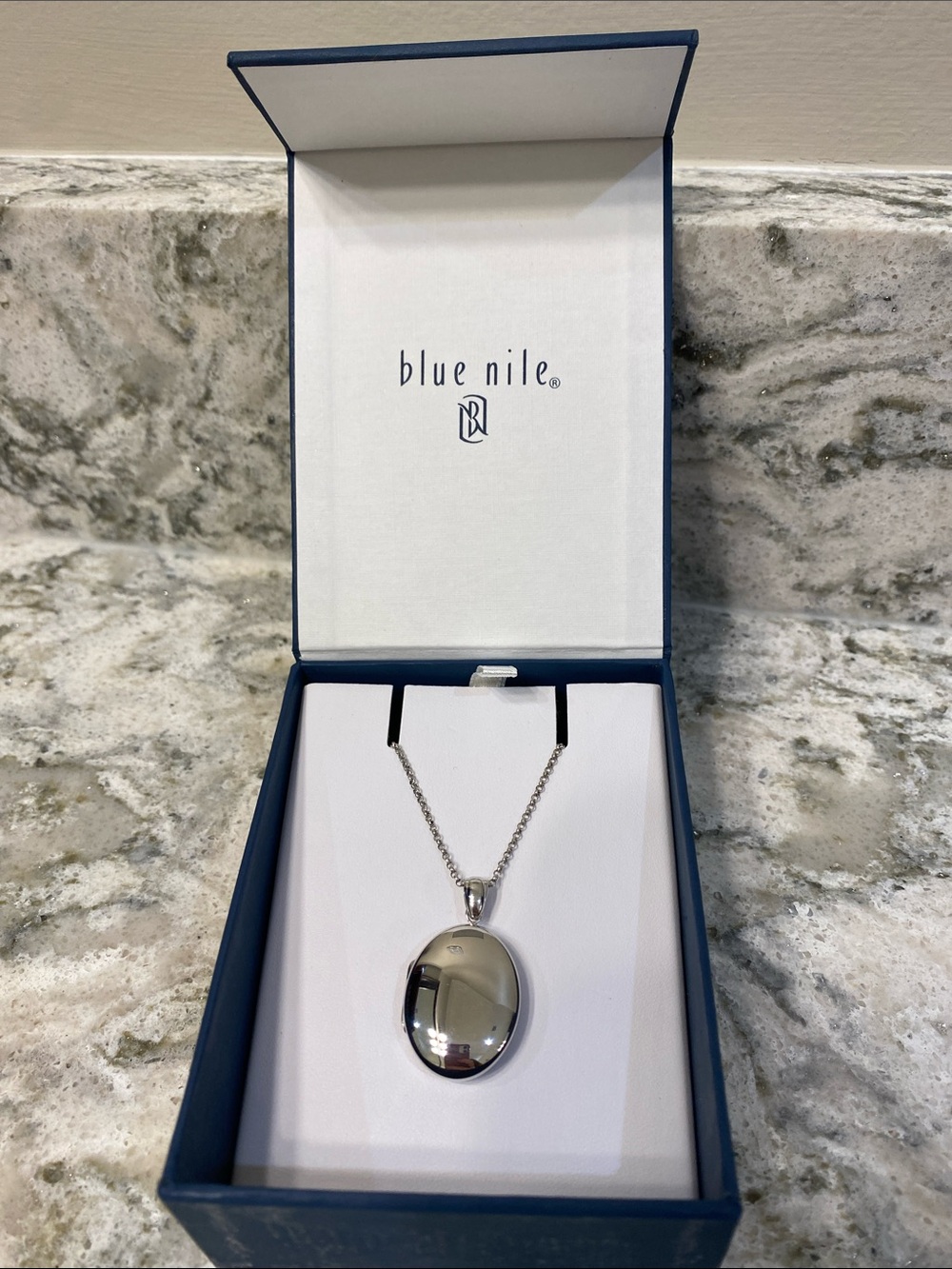 Blue Nile Sterling Silver Locket